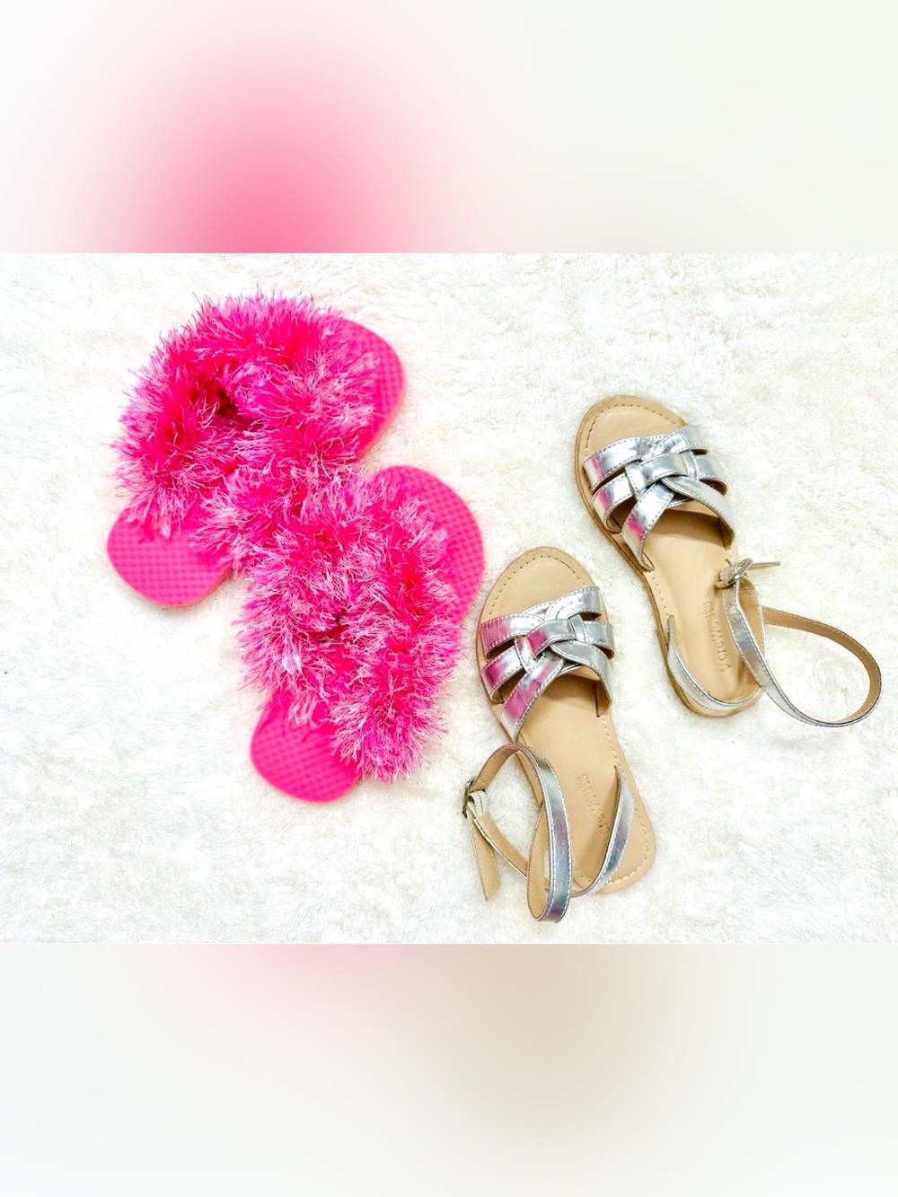 Girl Cute Lot Shoes Size 9-10 Sandals Crewcuts Excellent Condition